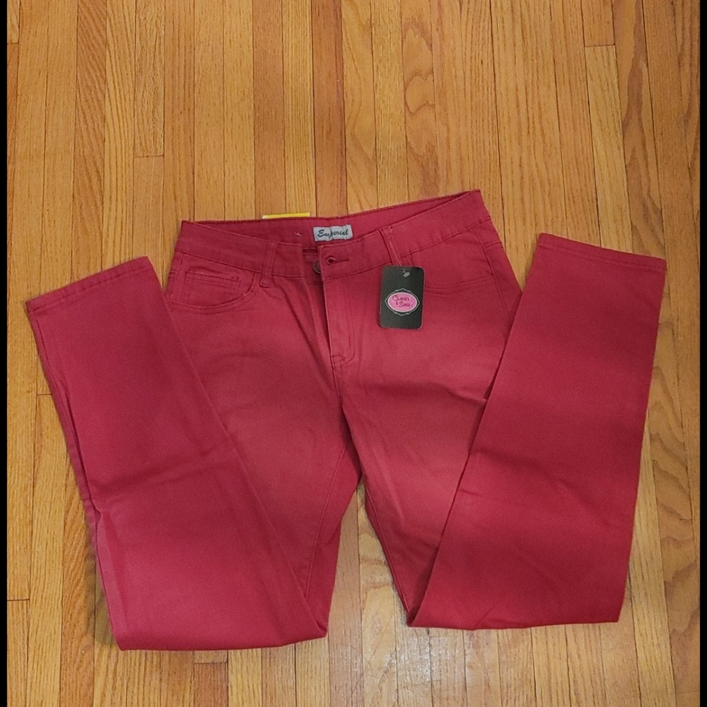 Burgundy Pants